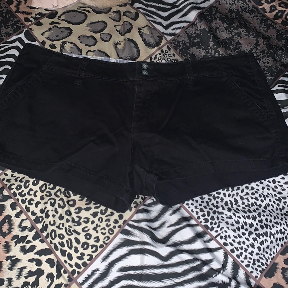 American Eagle Black Shorts